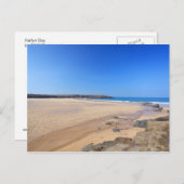 Harlyn Bay Postkarte (Vorne/Hinten)