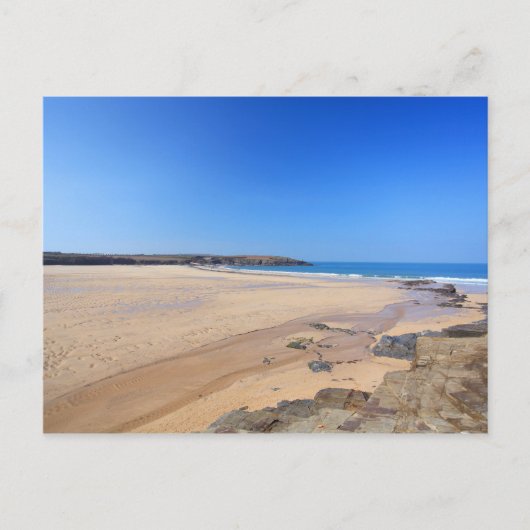 Harlyn Bay Postkarte (Vorderseite)