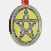 Harm None-Ornament Ornament Aus Metall (Rechts)