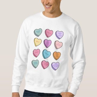 Harm Reduction Sisters Candy Hearts Sweatshirt