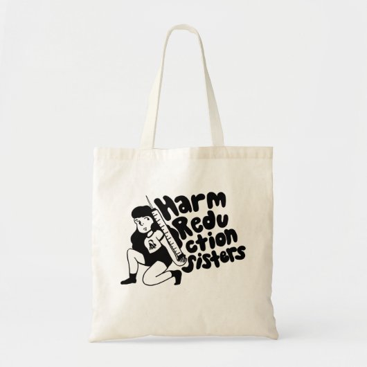 Harm Reduction Sisters Nadel Mädchen Tragetasche (Vorne)