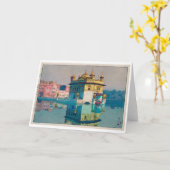 Harmandir Sahib (Goldener Tempel), Hiroshi Yoshida Karte (Gelbe Blume)