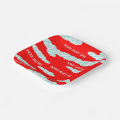 Harmattan Christmas Fog Paper Plate Pappteller (Gewinkelt)