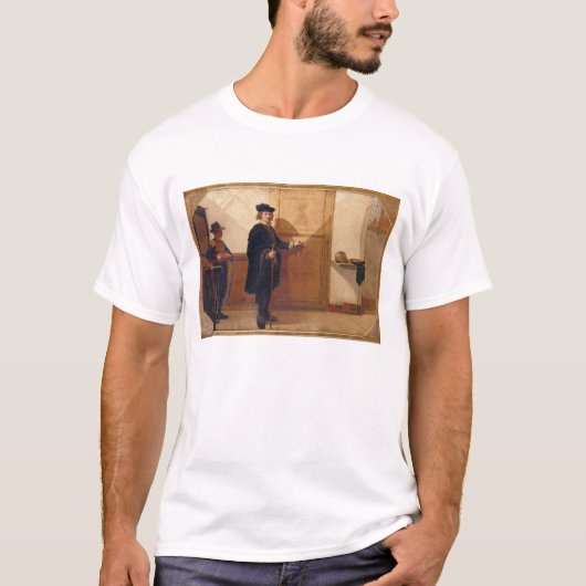 Harmensz van Rijn Rembrandt (1606-69) an klopfend T-Shirt (Vorderseite)