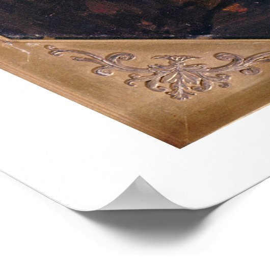 Harmensz van Rijn Rembrandt (1606-69) Poster (Ecke)