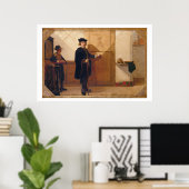 Harmensz van Rijn Rembrandt (1606-69) Poster (Heimbüro)