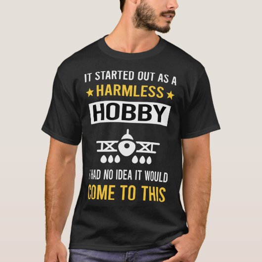 Harmless Hobby Crop Duster T-Shirt (Vorderseite)