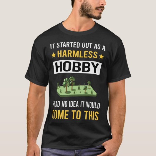 Harmless Hobby Diorama Dioramas T-Shirt (Vorderseite)