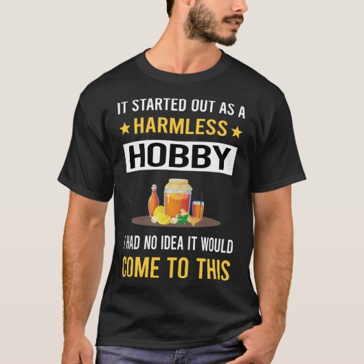 Harmless Hobby Kombucha Booch T-Shirt (Vorderseite)