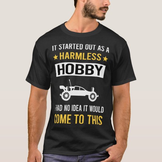 Harmless Hobby RC Cars T-Shirt (Vorderseite)