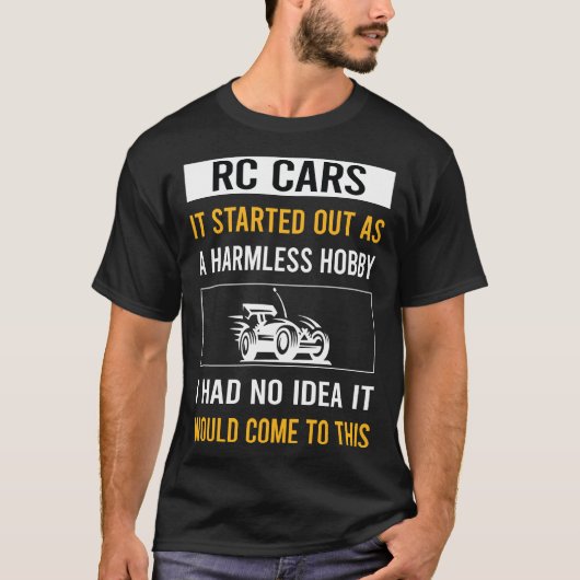 Harmless Hobby RC Cars T-Shirt (Vorderseite)