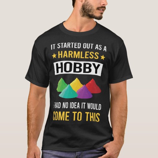 Harmless Hobby Sand Art T-Shirt (Vorderseite)
