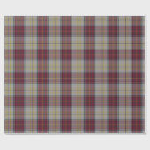Harmon Dress Scottish Tartan Kariert Wrapping Pape Geschenkpapier (Flach)