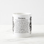 Harmon Familien-Wappen Tasse (Mittel)