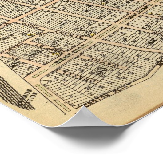 Harmon Park, New York 2 Poster (Ecke)