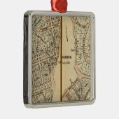 Harmon Park, New York 2 Silbernes Ornament (Rechts)