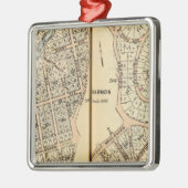 Harmon Park, New York 2 Silbernes Ornament (Links)