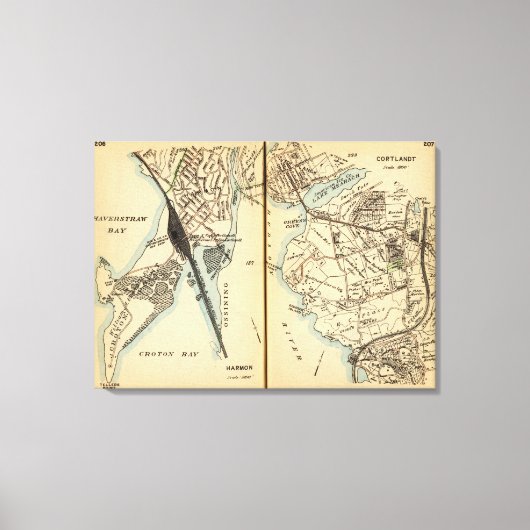 Harmon Park, New York Leinwanddruck (Vorderseite)