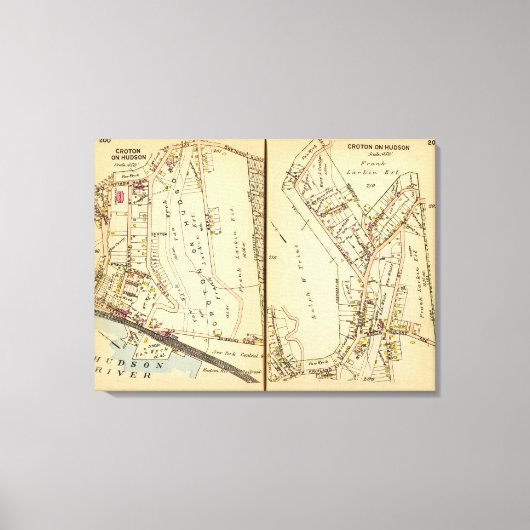 Harmon Park, New York Leinwanddruck (Vorderseite)