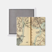 Harmon Park, New York Magnet (Vorderseite/Rückseite)