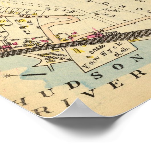 Harmon Park, New York Poster (Ecke)