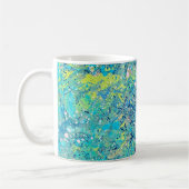 Harmoni Serie Nr. 1 – Resonance Abstract Kaffeetasse (Links)