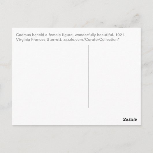 Harmonia Postkarte (Rückseite)