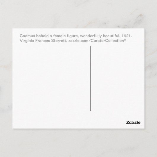 Harmonia Postkarte (Rückseite)