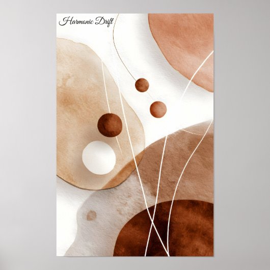 Harmonic Drift  Poster (Vorne)