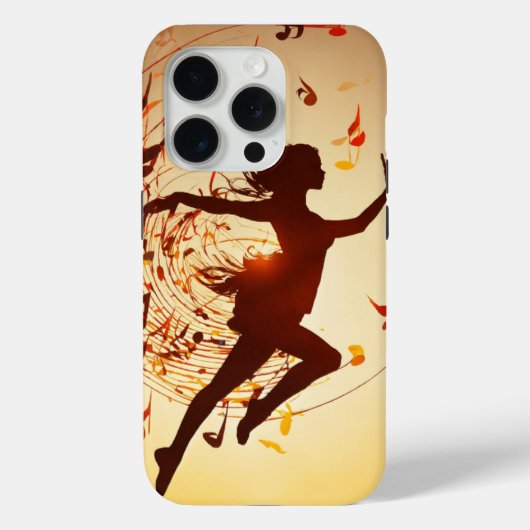 Harmonic Vibes Music Phone Case (Rückseite)