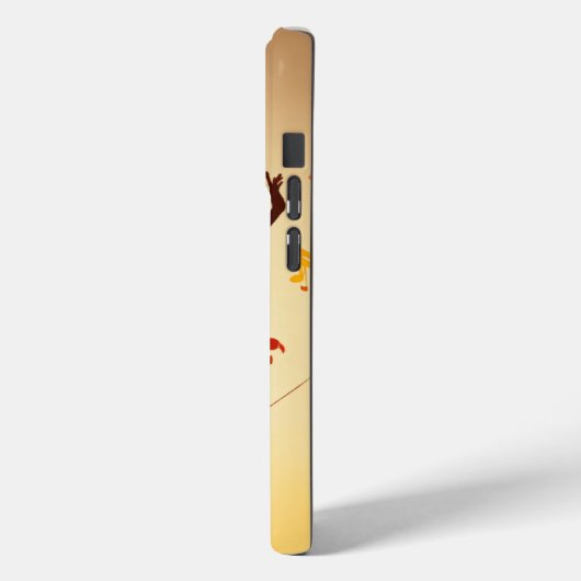 Harmonic Vibes Music Phone Case (Rückseite / Links)