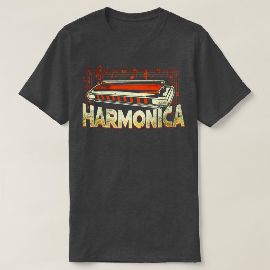 Harmonica 9 T-Shirt (Design vorne)
