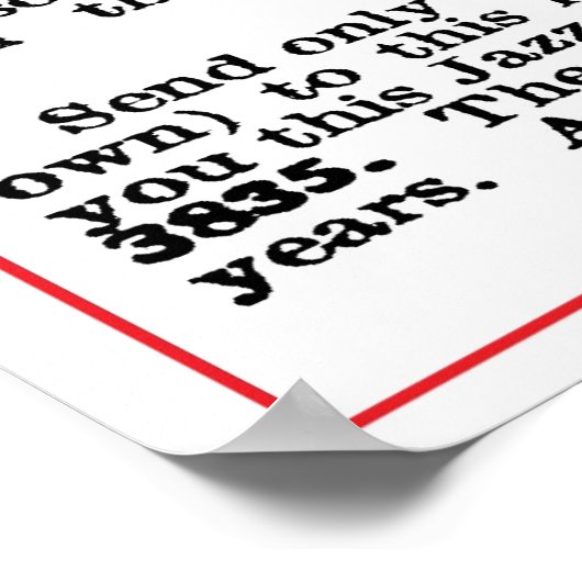 Harmonica Ad Poster (Ecke)