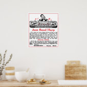 Harmonica Ad Poster (Küche)