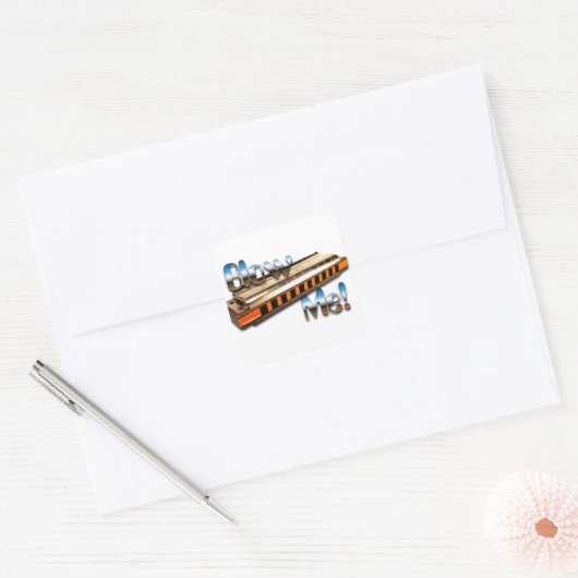 Harmonica - Aufkleber (Umschlag)