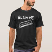 Harmonica Blow T-Shirt (Vorderseite)