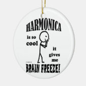 Harmonica, Brain Freeze Keramikornament (Links)