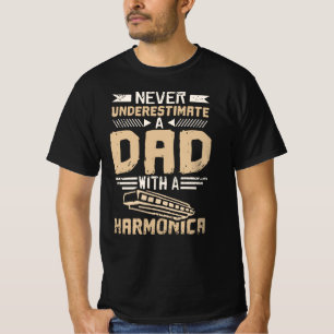 Harmonica Dad T-Shirt