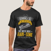 Harmonica Dad T-Shirt (Vorderseite)