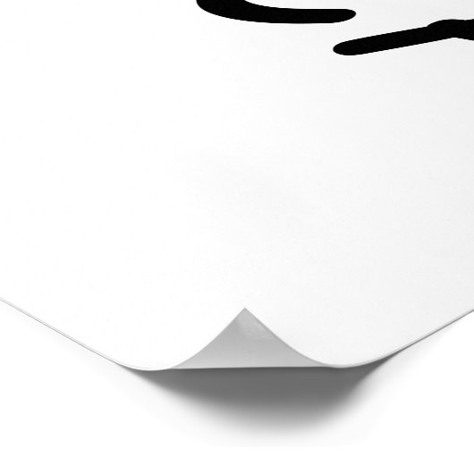 Harmonica Feel Musik Poster (Ecke)