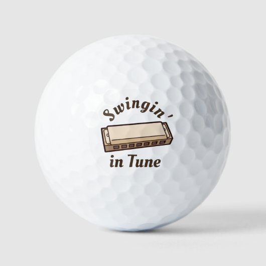 Harmonica Golfball (Vorderseite)