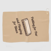 Harmonica Golfhandtuch (Horizontal)