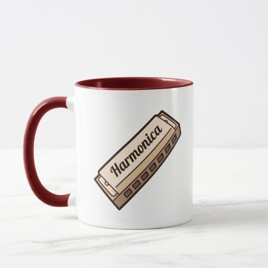 Harmonica Icon Tasse (Links)