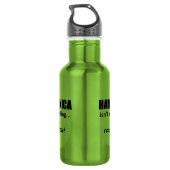 Harmonica ist nicht alles edelstahlflasche (Rückseite)