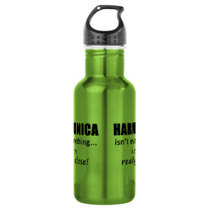 Harmonica ist nicht alles edelstahlflasche