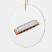 Harmonica Keramik Ornament (Links)