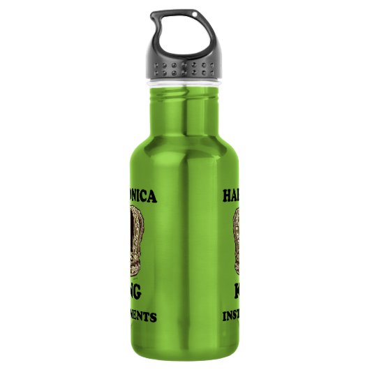 Harmonica King of Instruments Edelstahlflasche (Rückseite)