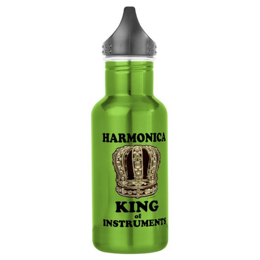 Harmonica King of Instruments Edelstahlflasche (Links)