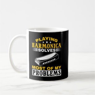 Harmonica Lover Harmonica löst den größten Teil Kaffeetasse