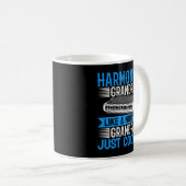 Harmonica Lover Mens Harmonica Grandpa Harmonica Kaffeetasse (VorderseiteRechts)